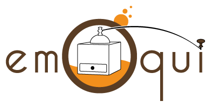Logo de Emoqui, Torréfacteur Sucé sur Erdre